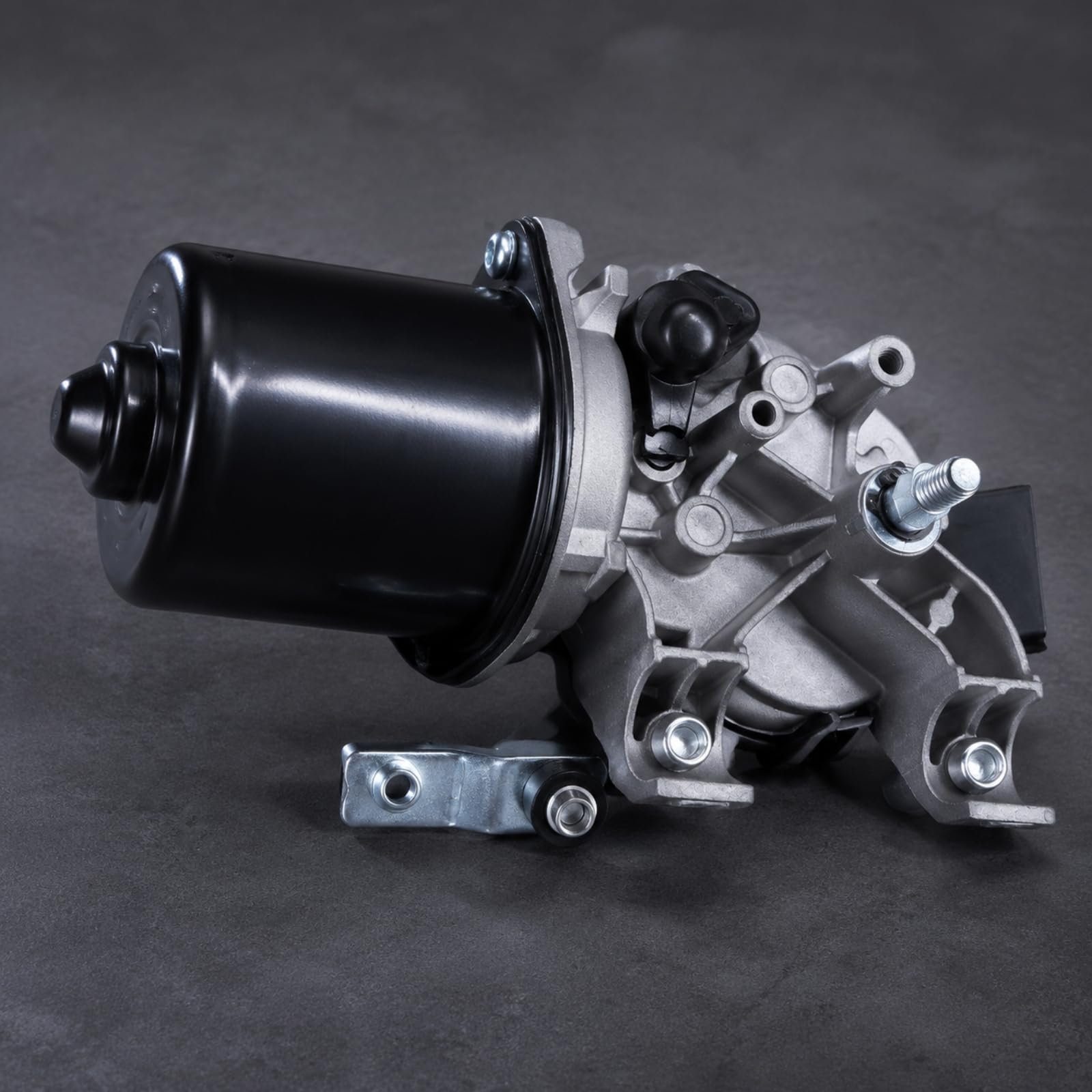 Tergicristallo Auto Motore Assieme Braccio Collegamento Trasmissione con Montaggio Semplificato E Materiale Metallico Durevole Adatto per Sostituzione Veicolo Officina Manutenzione