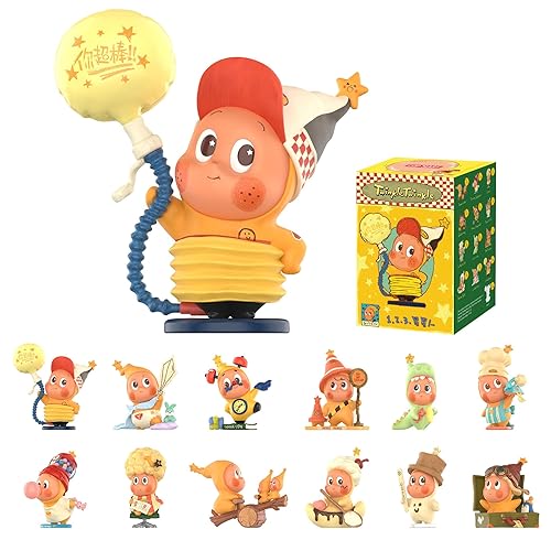 POP MART Twinkle Twinkle Be a Little Star Series Figures, Blind Box Figures, Random Design Action Figures Collectible Toys Home Decorations, Holiday Birthday Gifts for Girls and Boys, Single Box - Twinkle Twinkle Be a Little Star Series Figures - Single Box