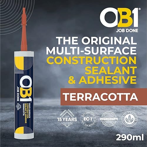 Miniatura 3 de OB1 Sellador y adhesivo de construcción multisuperficie, excelente resistencia química, resistente al agua, resistente a la intemperie, (paquete