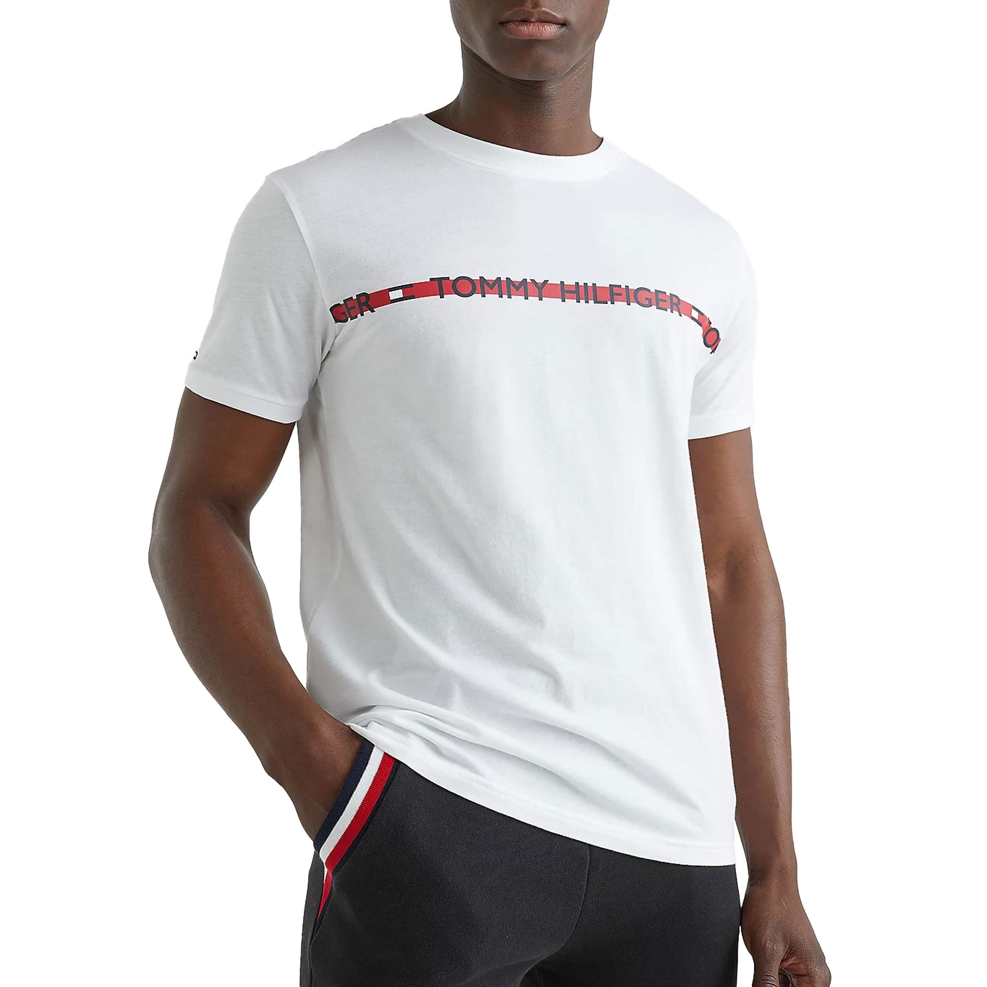 Tommy Hilfiger Cn SS tee Logo Camisetas P/V para Mujer