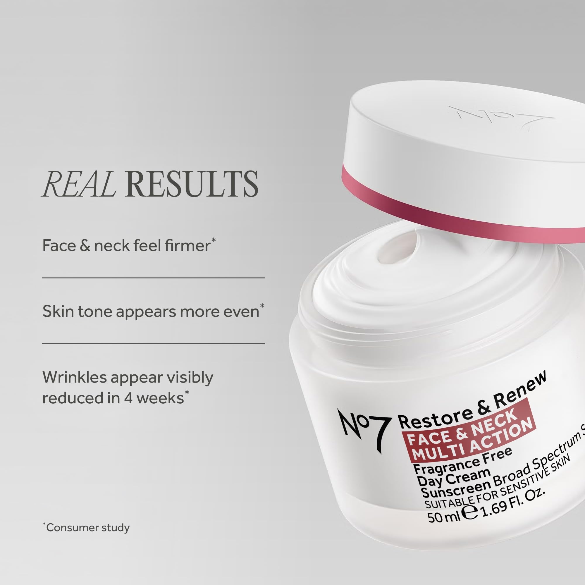 Amazon.com: No7 Restore & Renew Multi Action Face & Neck SPF 30