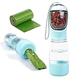 YINKIGI 4-in-1 Dog Water Bottle - All-in-One Design