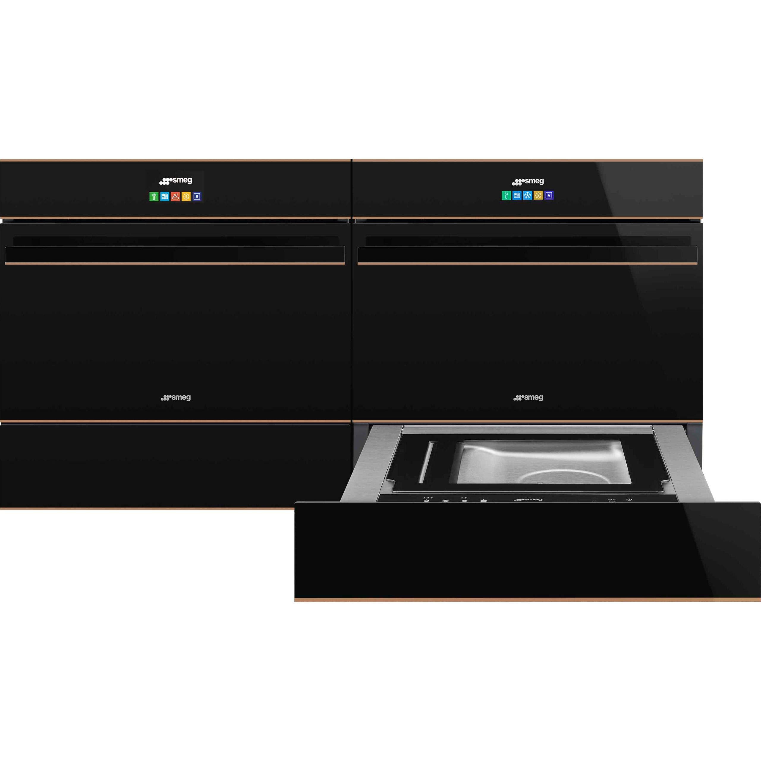 SMEG Tiroir chauffe plat CPR 615 NR