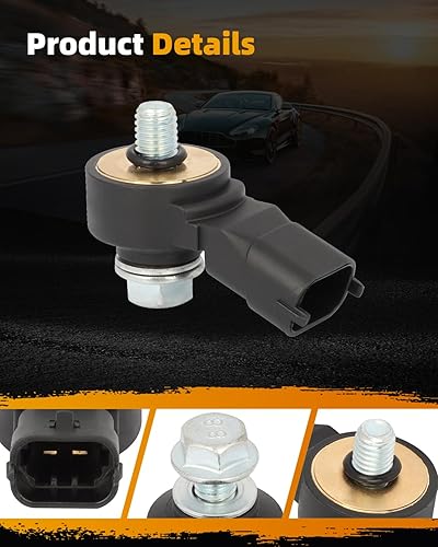 Miniatura 6 de ROADFAR Detonaiton Sensor de golpe para Buick Allure/Enclave/Rendezvous para Cadillac CTS/SRX para Chevrolet Equinox/Malibu para GMC Acadia para