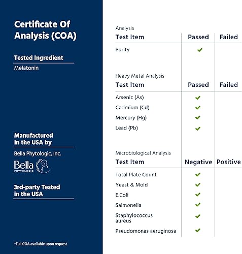 Miniatura 7 de Melatonina de 10 mg | Melatonina extra fuerte en cápsulas fáciles de tragar | Vegana, sin OMG y sin gluten | Extra Strength fabricada en Estados