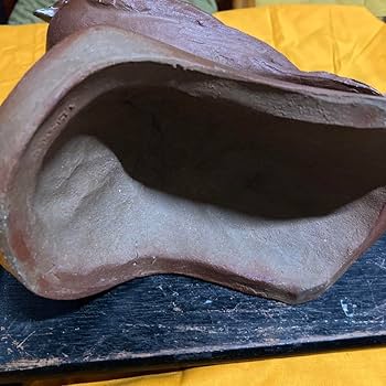 Amazon.co.jp: 異色の備前閑谷焼瓦窯鳩置物サマー大バーゲンです