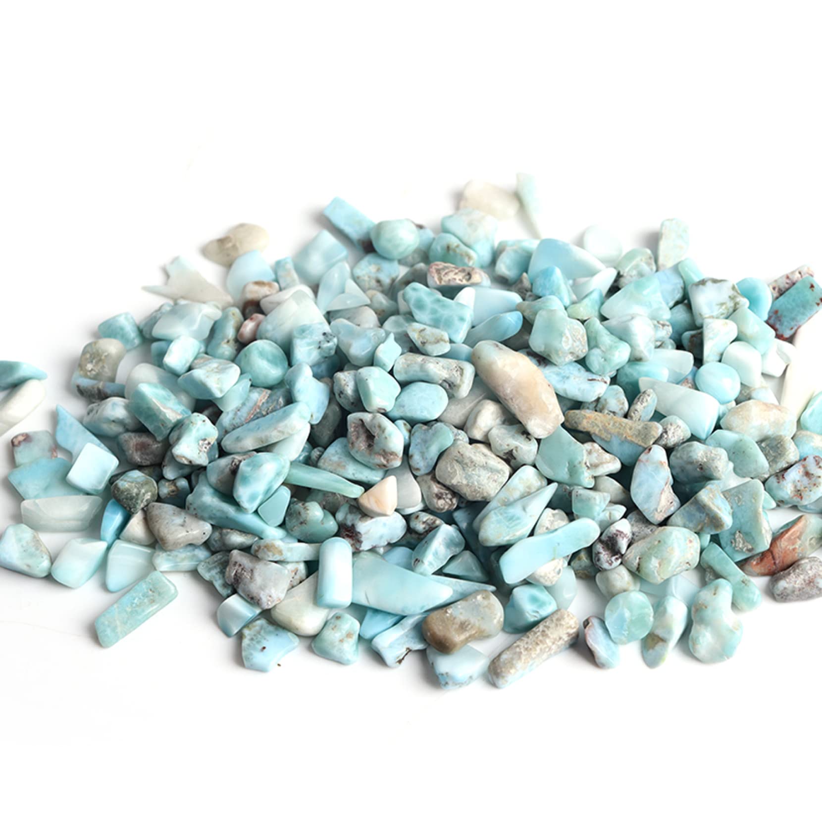 Galets et Pierres décoratifs pour Aquarium, Cristaux de Pierres précieuses Reiki, graviers Bruts, Aquarium, Jardin, bonsaï, décoration intérieure, Beige, 100 g