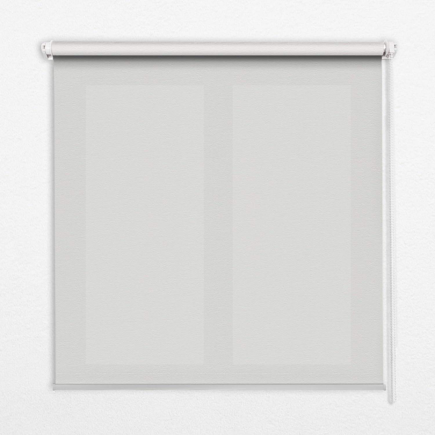 Store enrouleur occultant 60x180cm sans perçage gris clair Tulup