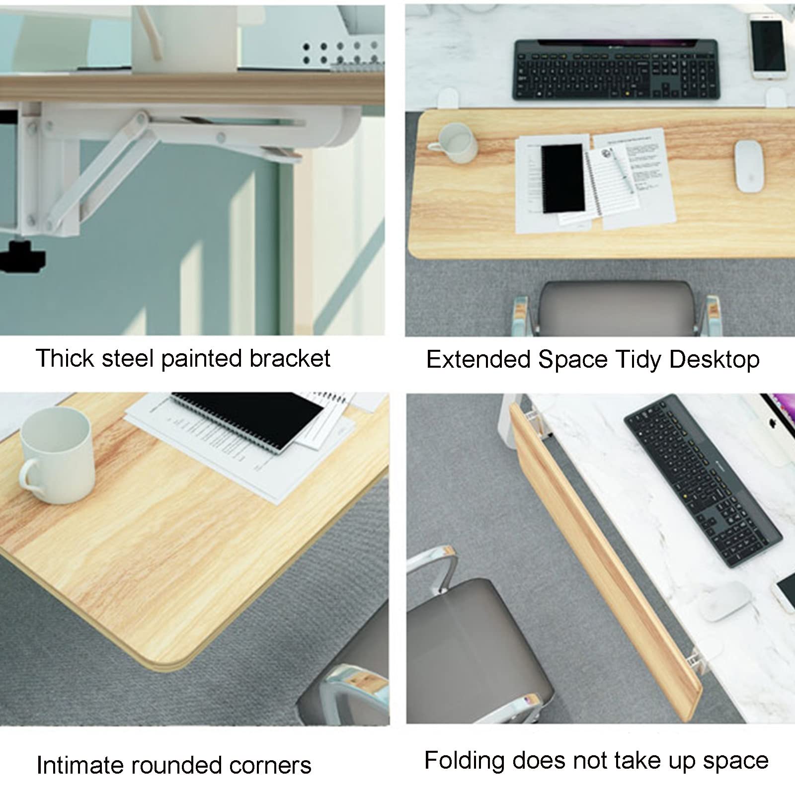 Extension Bureau Plateau D'extension De Bureau Ergonomique Pliable