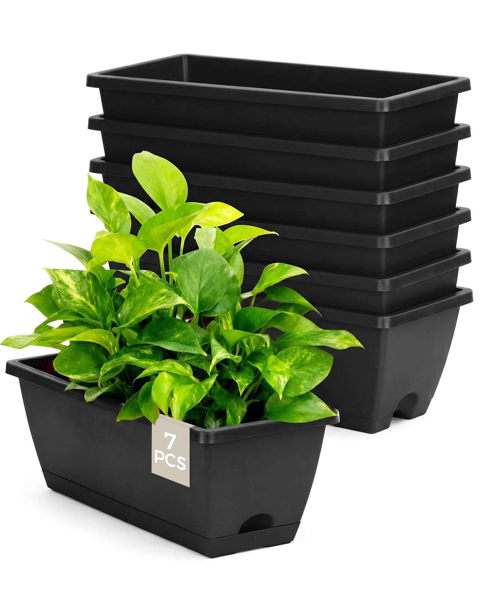 bamworld 7 jardinières de fenêtre