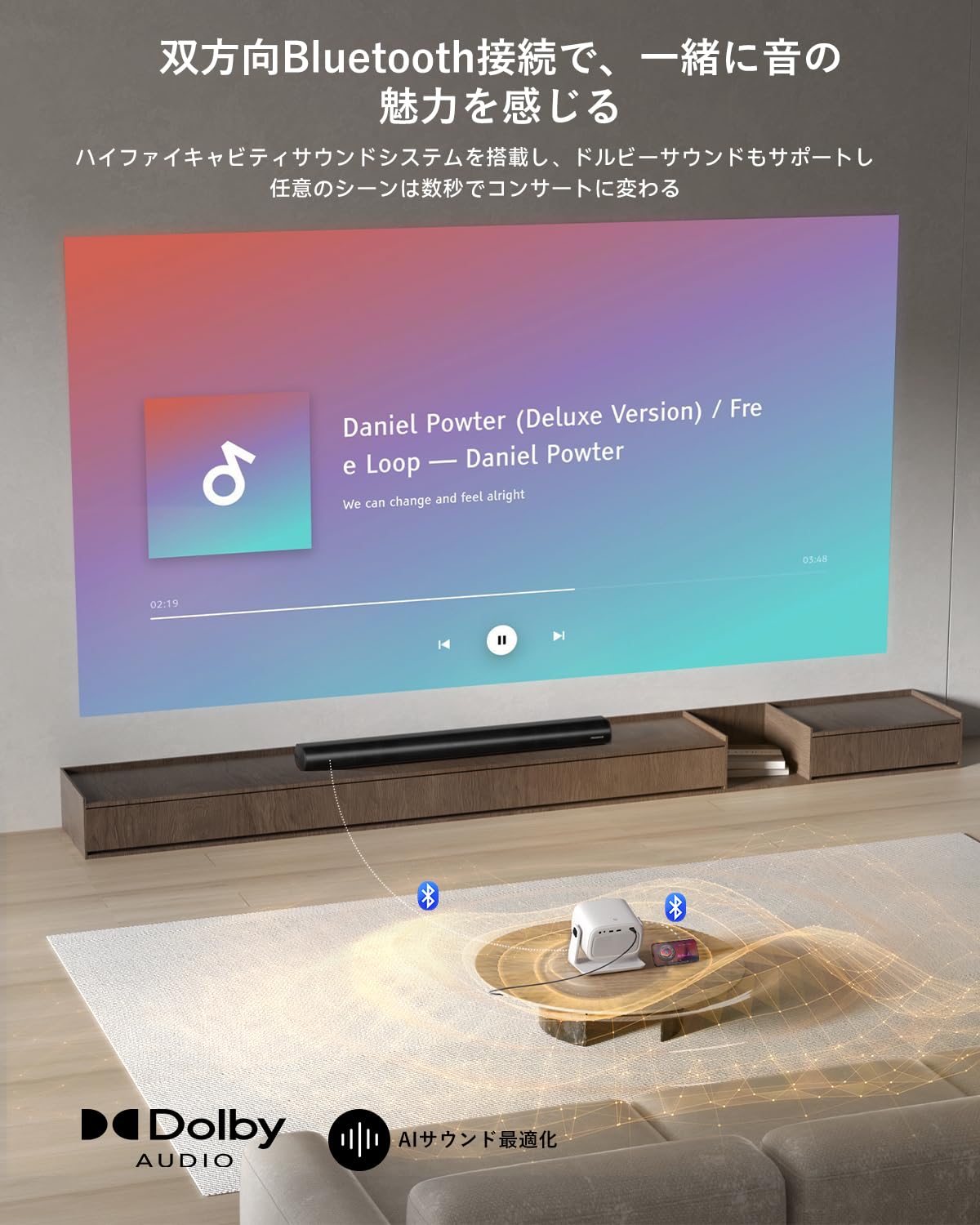 Amazon.co.jp: プロジェクター 家庭用【APP利用可能・270回転・4K対応