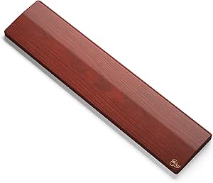 Glorious Gaming Wooden Wrist Rest - Full Standard Size - Brown - Mechanical Keyboard, Wood Ergonomic Palm Rest| 17.5x4 inches/19mm Thick (GV-100-BROWN)