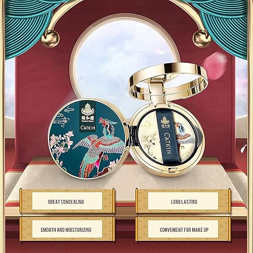 Miniatura 2 de Catkin El juego de maquillaje de 2 piezas incluye BB Cream Air Cushion Foundation C01 y Dreamworld Air Makeup Polvo suelto C01