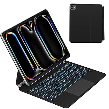 Amazon.com: Emoonland Magic Keyboard for iPad 13 Pro (M4