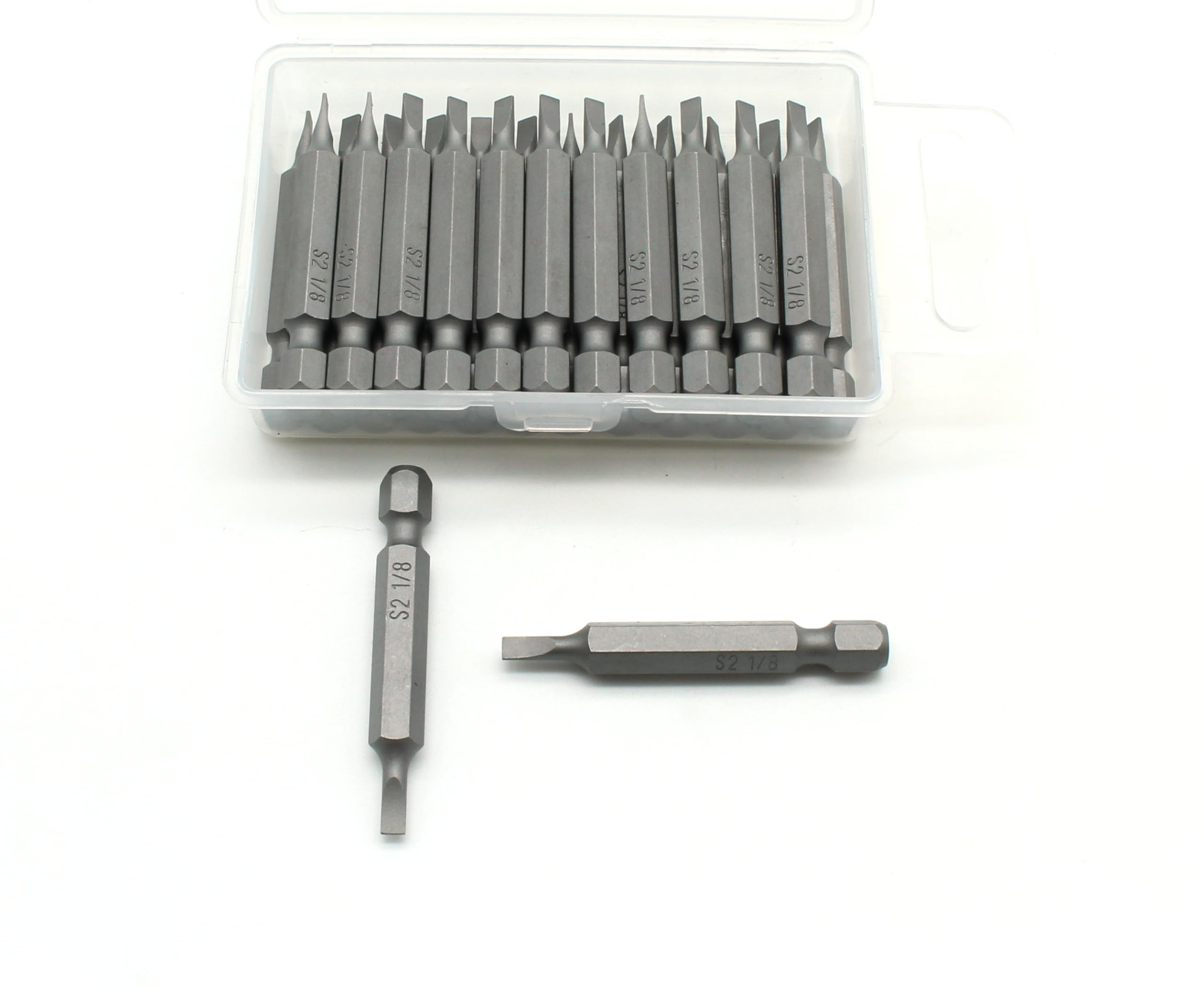 TMAX 50-Piece Flat Slotted Screwdriver Bits -22 TMAX 50-Piece Flat Slotted Screwdriver Bits -22