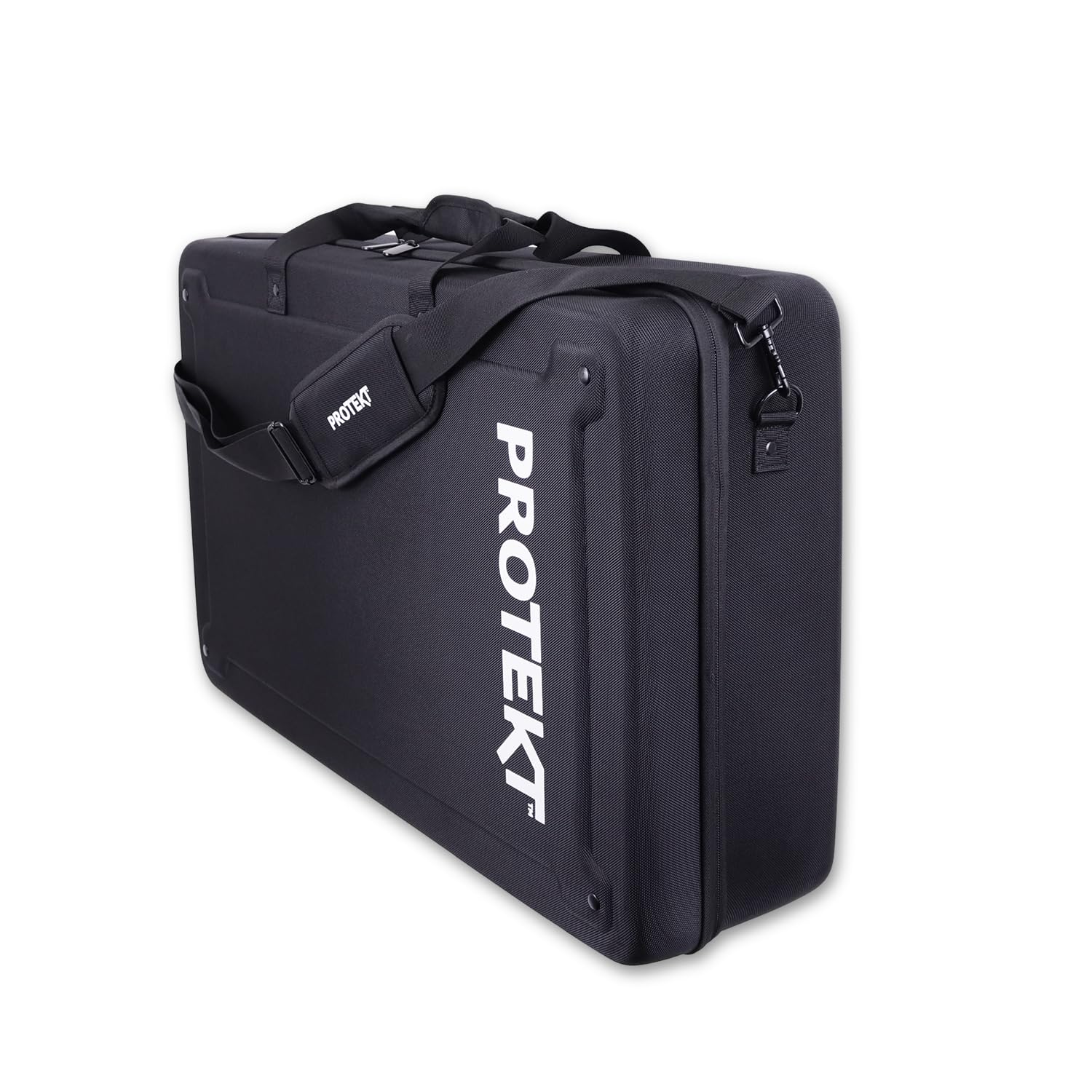 Protekt Tasche für Alpha Theta DDJ-GRV6 mit Innentaschen BGRV6IP DJ Harte Tragetasche für Pioneer DJ Controller, Taschen für Laptop, Kopfhörer, Kabel, Schwarz , 78 x 48 x 20 cm, DJ-Controller-Tasche