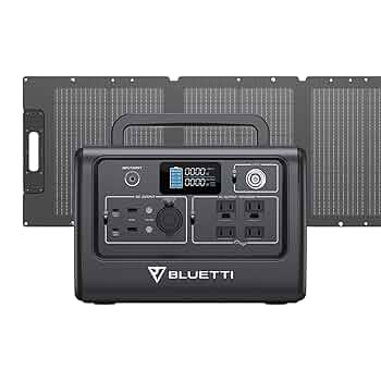 BLUETTI EB70 ポータブル電源 716Wh 800w Amazon.com : BLUETTI Portable Power Station EB70 716Wh Solar
