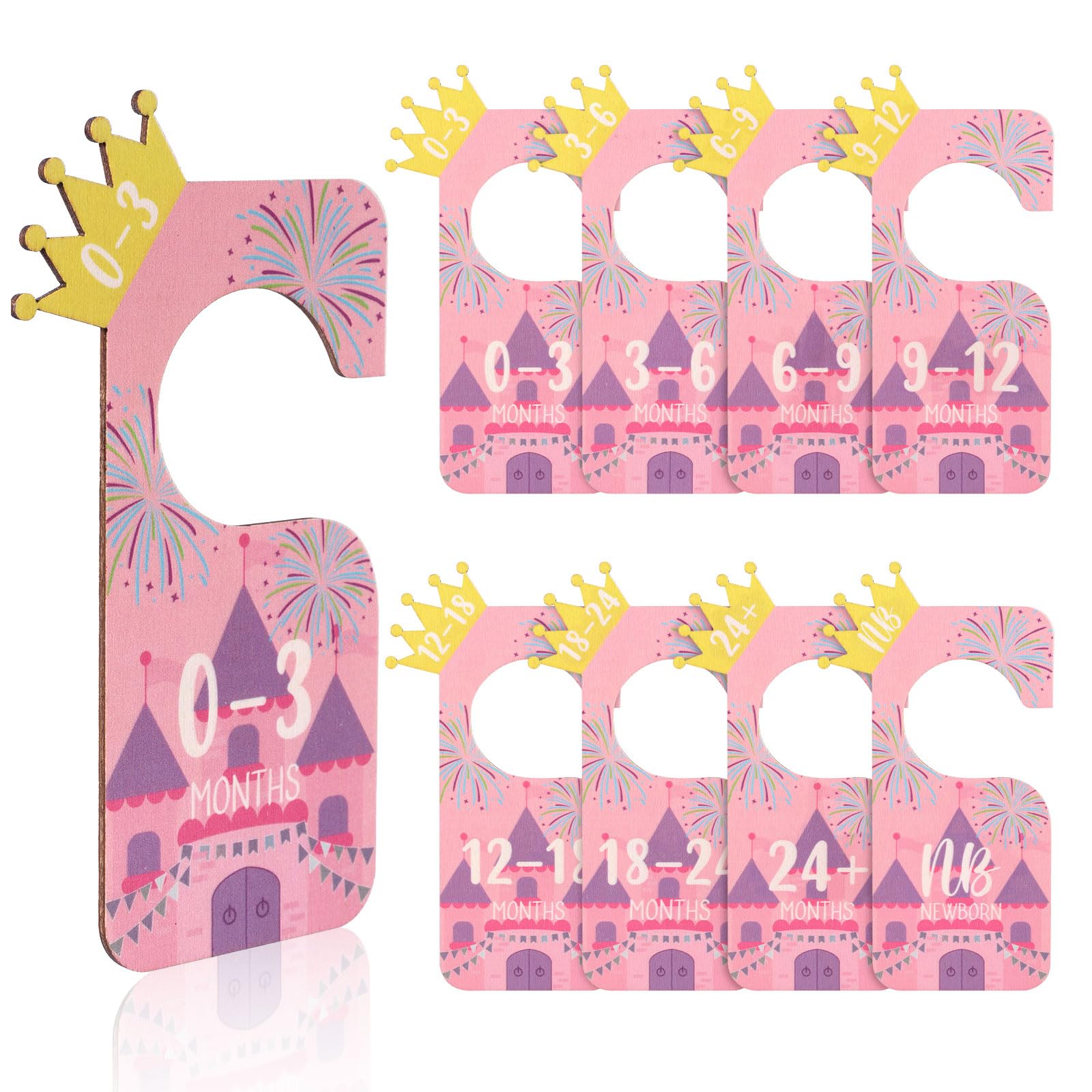 8pcs Baby Closet Dividers