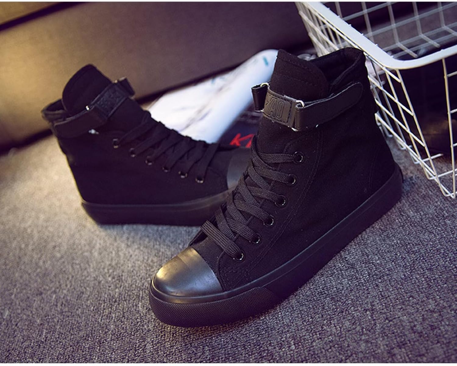DHSPKN Anime Mha Canvas Shoes Deku Izuku Todoroki Sneakers Anime Cosplay High top Canvas Shoes