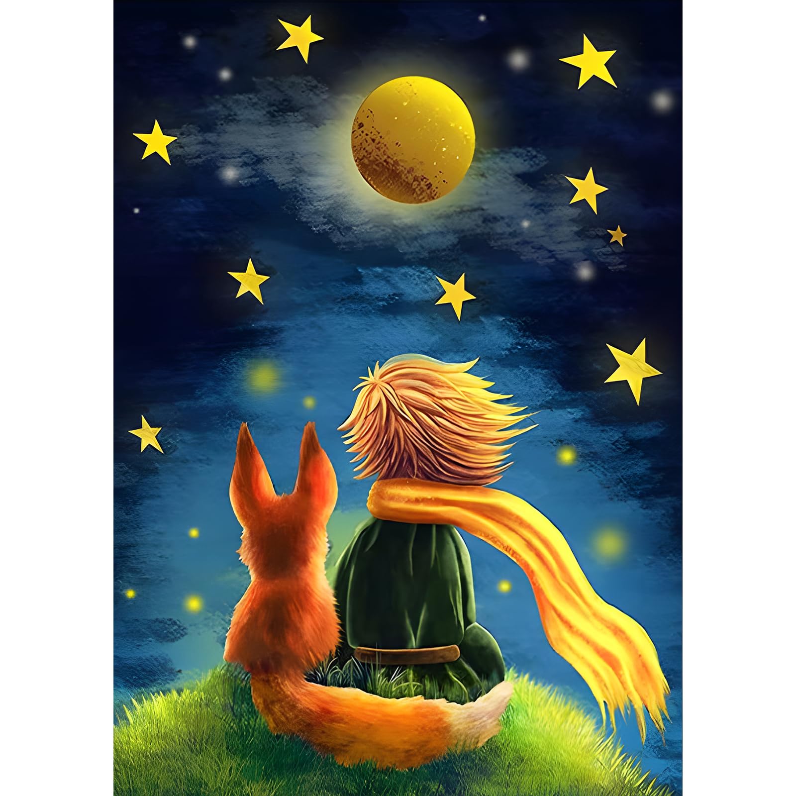 Kit Diamond Painting 5D Per Adulti - Quadro Con Diamanti Stellati, 12x16 Pollici - Foto 9