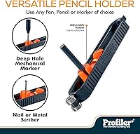 Vista 3 de Profiler+ Herramienta de trazado multifunción – Adaptable a cualquier marcador, herramienta de contorno de precisión final para carpintería