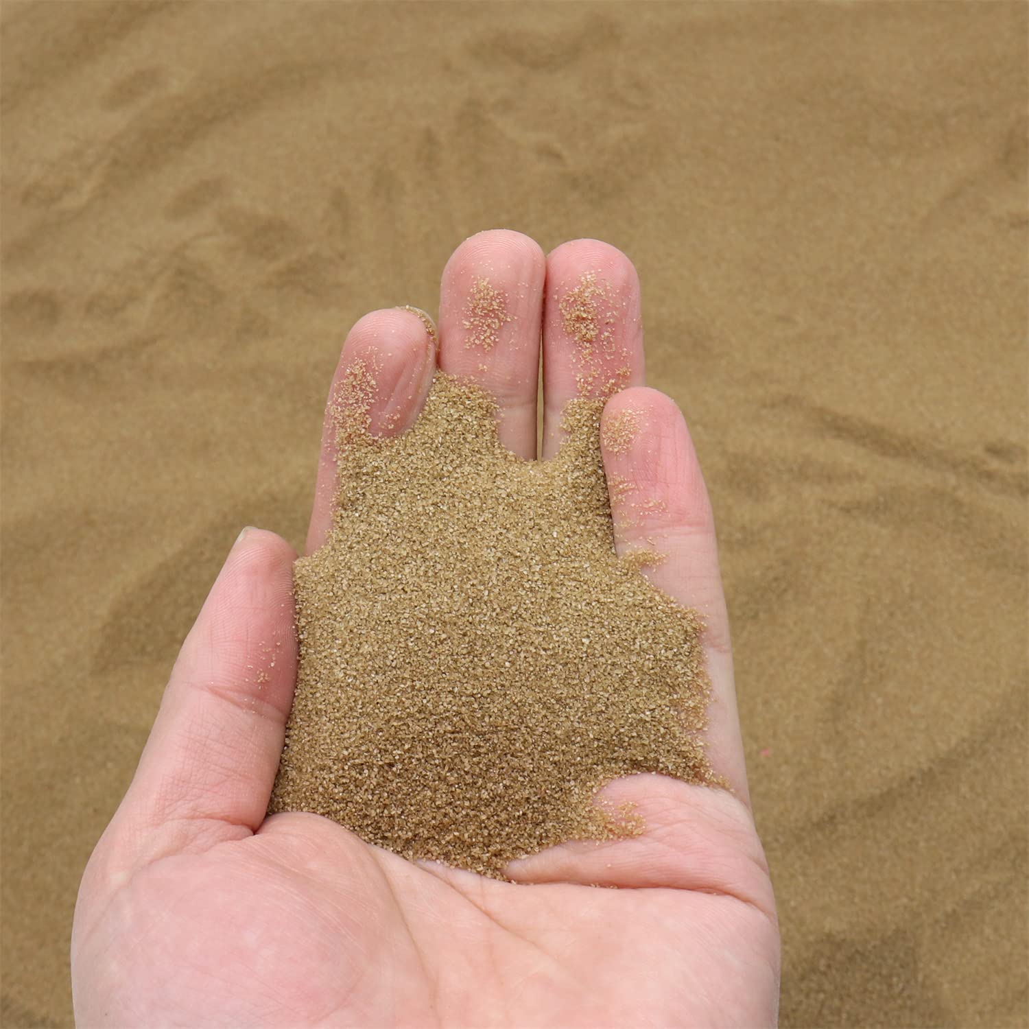 Amazon.co.jp: 大量カラーサンド 25ポンド ブラウンサンド 砂アート