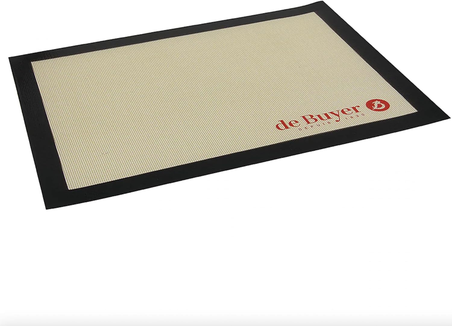 de Buyer Silicone Baking Mat - 15.75” x 11.8” - Perfect for Bread, Tarts, Croissants & Choux Paste - Nonstick & Easy to Clean