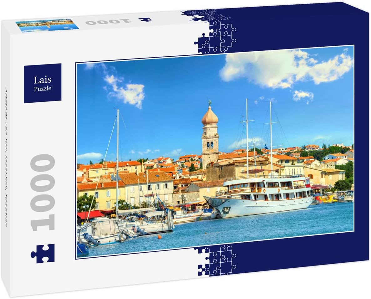 Lais PuzzleOld Town of Krk. Island of Krk, Croatia 1000 pieces