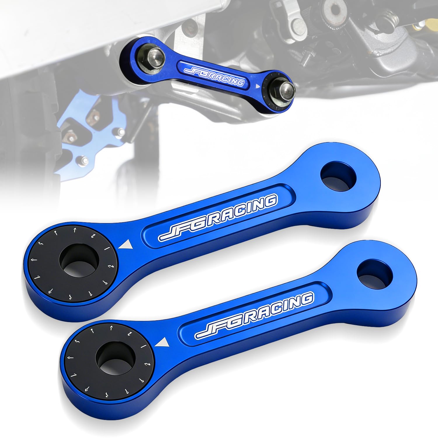 Amazon.com: JFG RACING DRZ 400 Lowering,C to C 129MM-135MM/5.07