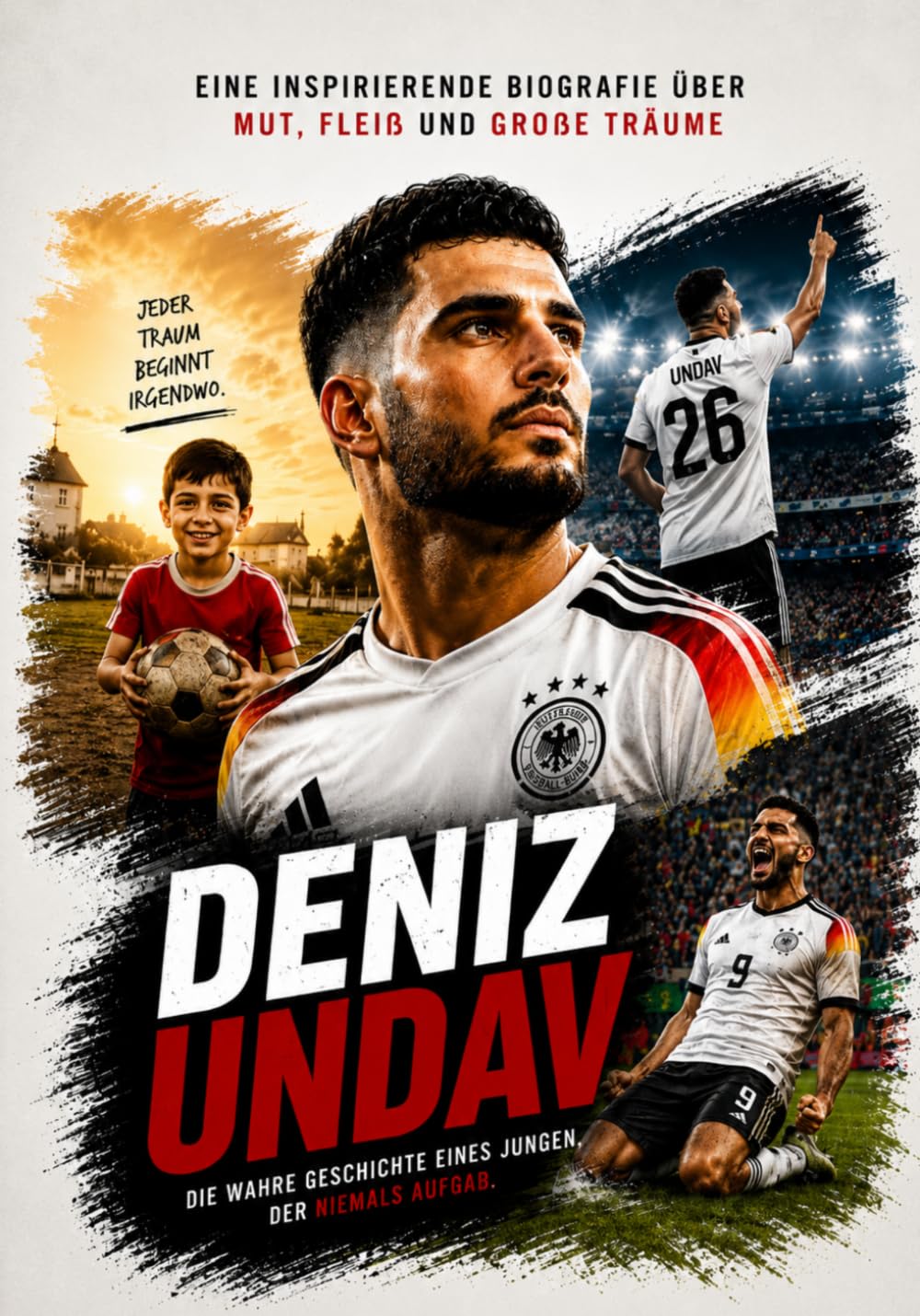 Deniz Undav (Kinderbuch Biografie): Vom Bolzplatz ins Nationaltrikot: Die inspirierende Geschichte eines Fußballers voller Mut, Fleiß und Leidenschaft ... - Kinderbücher Biografien von Fußballern)