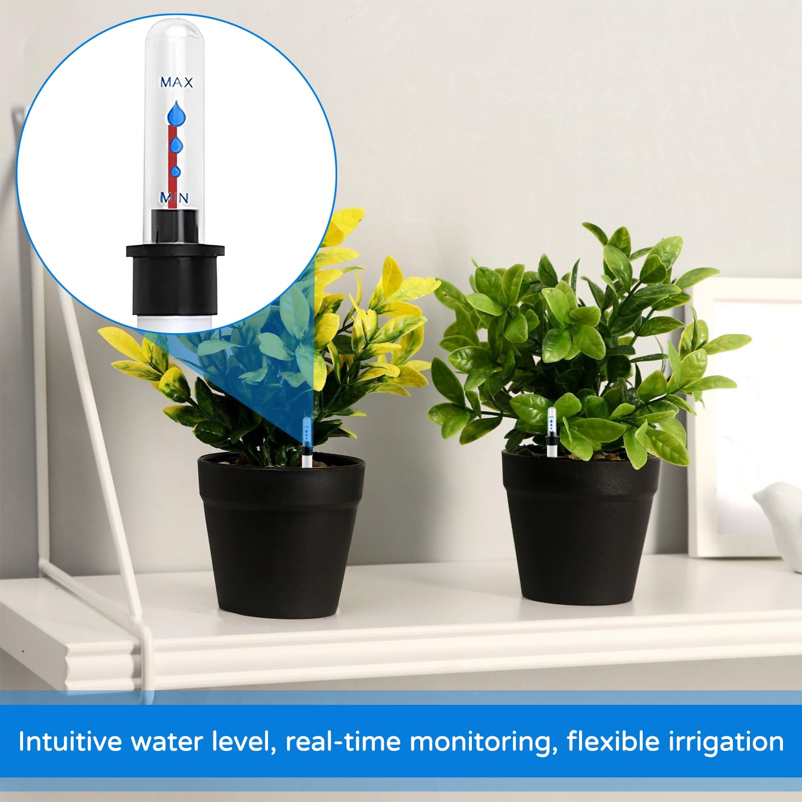 4 Stck Wasserstandsanzeiger Fr Zimmerpflanzen 36 Cm  Hydrokultur  Gieanzeiger Topfpflanzen