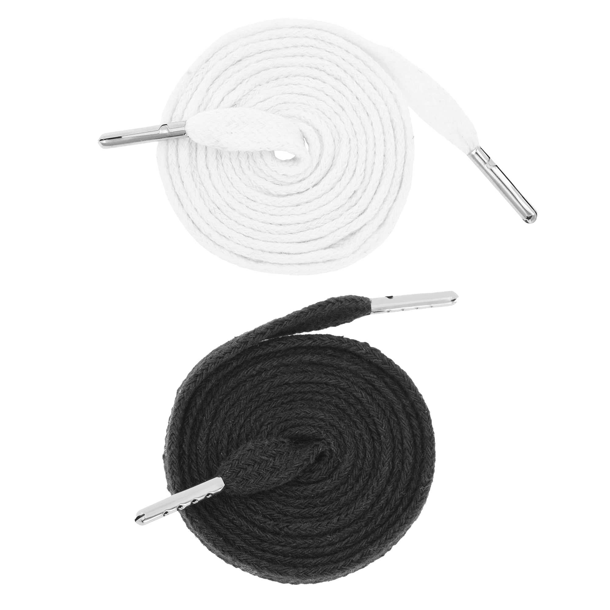 Amazon.com: Mandala Crafts Flat Black and White Cotton Drawstring