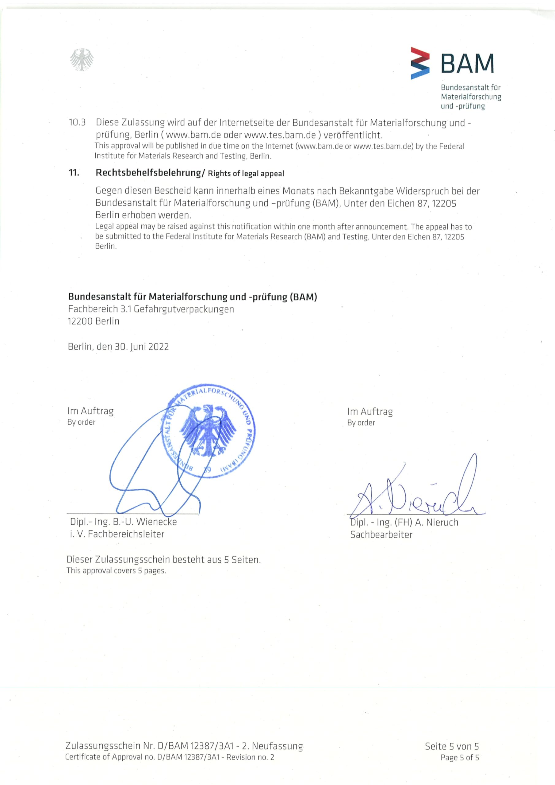 Jerrycan Voor Benzine 20 Liter Metaal - Geel RAL 1023 - Voor Benzine En Diesel