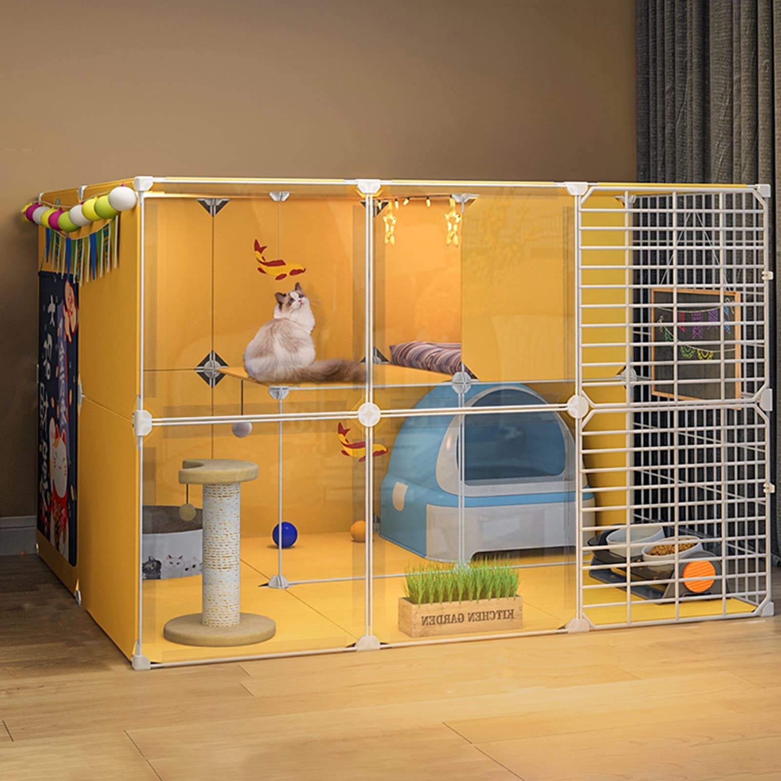 Recinto per gatti grandeGabbia per gatti grande, Recinti per gatti da interno, Gabbie per animali domestici per gatti, Gabbia per cani Gabbia per gatti HD Recinti per gatti da interno Design