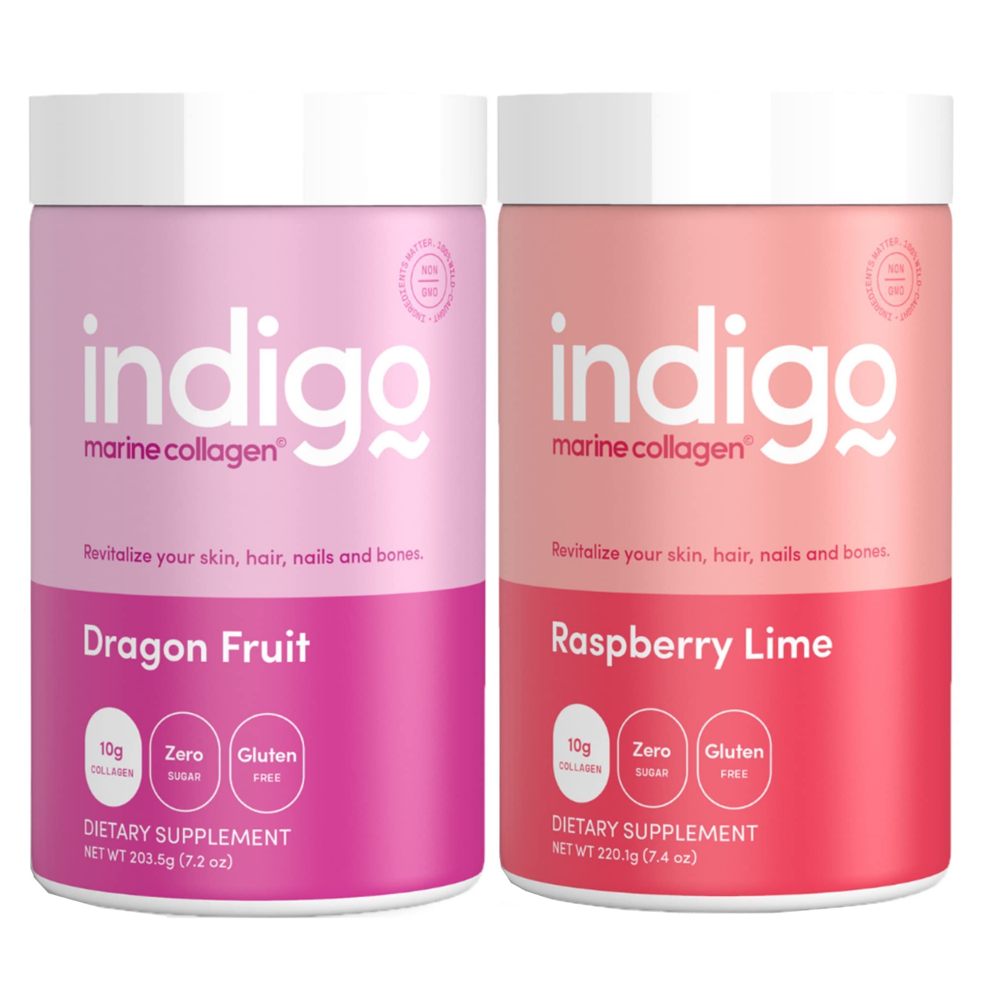 Indigo Marine Collagen Powder | Wild Caught Fish Collagen | Hydrolyzed Multi-Collagen Peptides | Ami