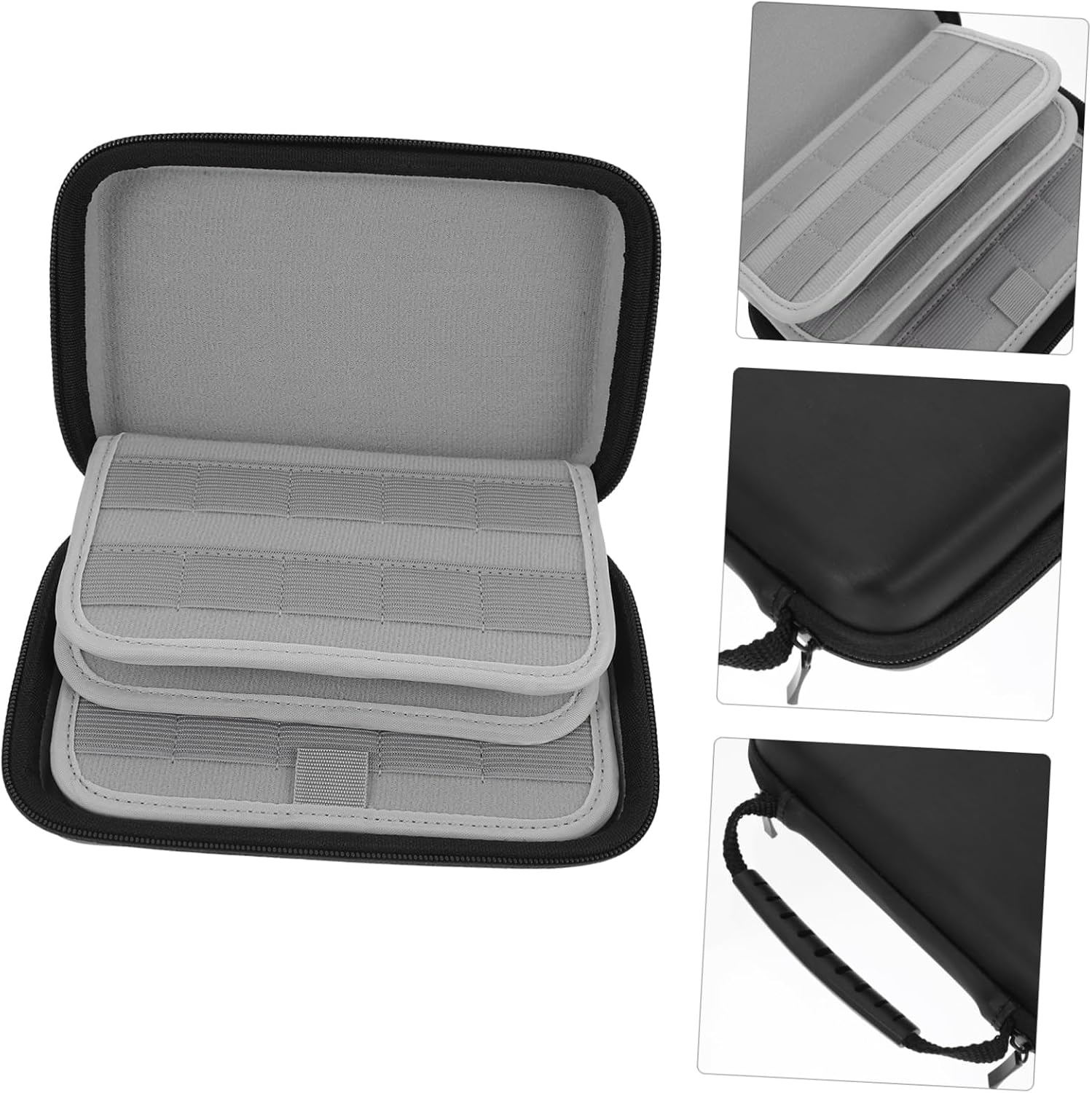 Game Storage Box Slots Memory Case Durable Holder for Switch Games Portable Design with Easy Access Compartments and Scratches for Gamers