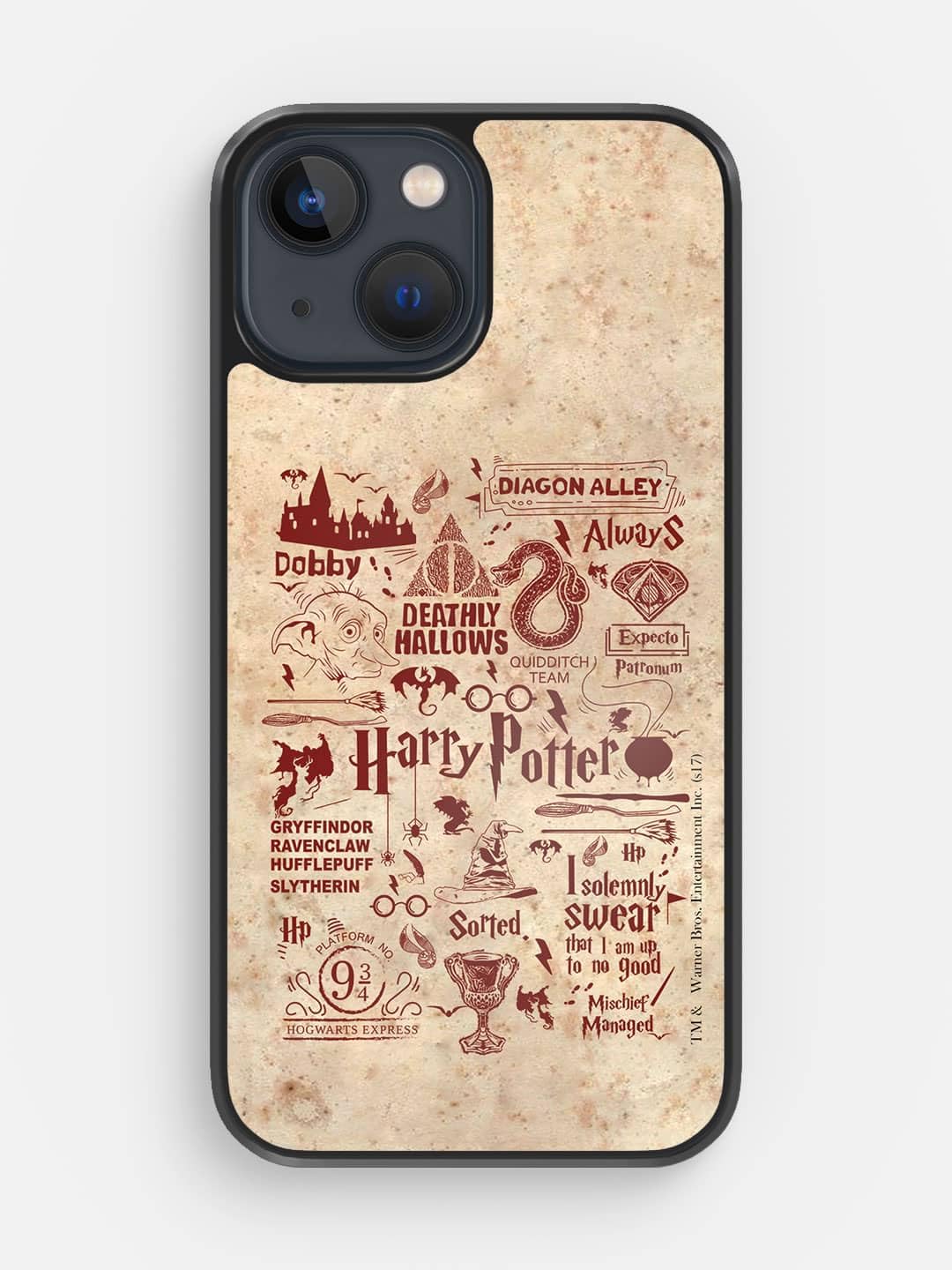 Macmerise Harry Potter Infographic Red Bumper Back Cover Case Compatible with iPhone 13 | Shock-Absorbing Rubberized Sides, PC & Acrylic Hard Back, HD Print, All Sides Protection, Slim & Lightweight (B0DCVJQBJD) Amazon Price History, Amazon Price Tracker