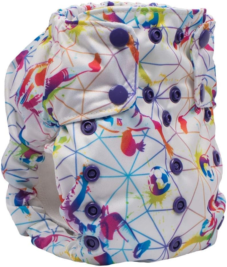 Cloth Diaper – Smart Bottoms Smart One 3.1 – All-in-One – 100% Organic Cotton Interior – 10-35lbs … (Bend It)