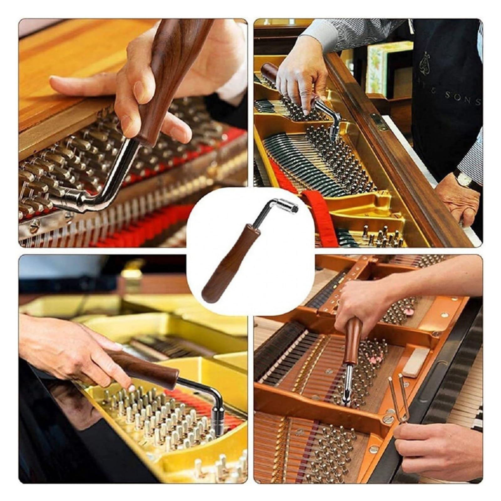Piano Tuning Tuner Mute Kit Tools