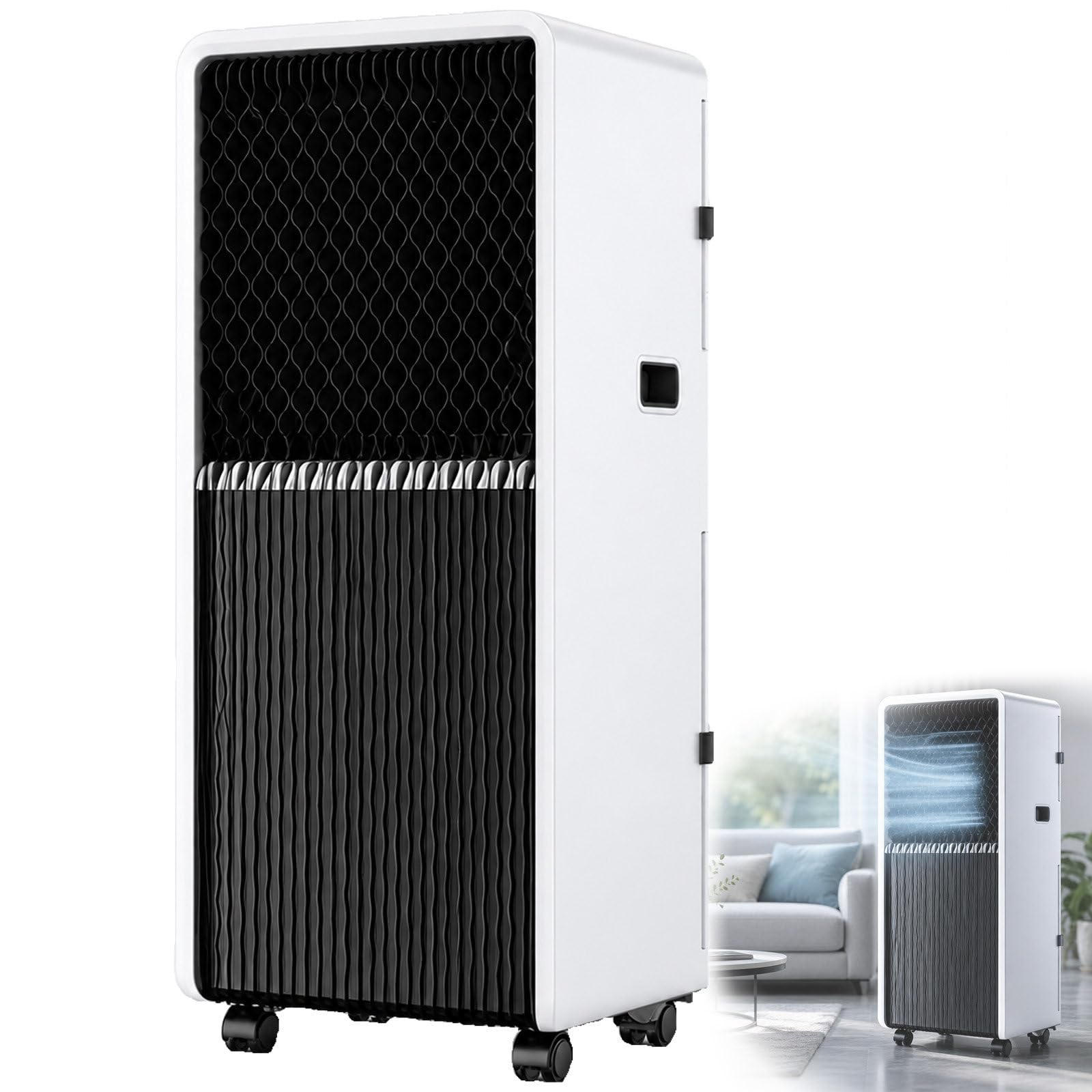 Wddbfl Multicolor 12000 Btu Portable Air Conditioner 3-In-1 Dehumidifier Remote