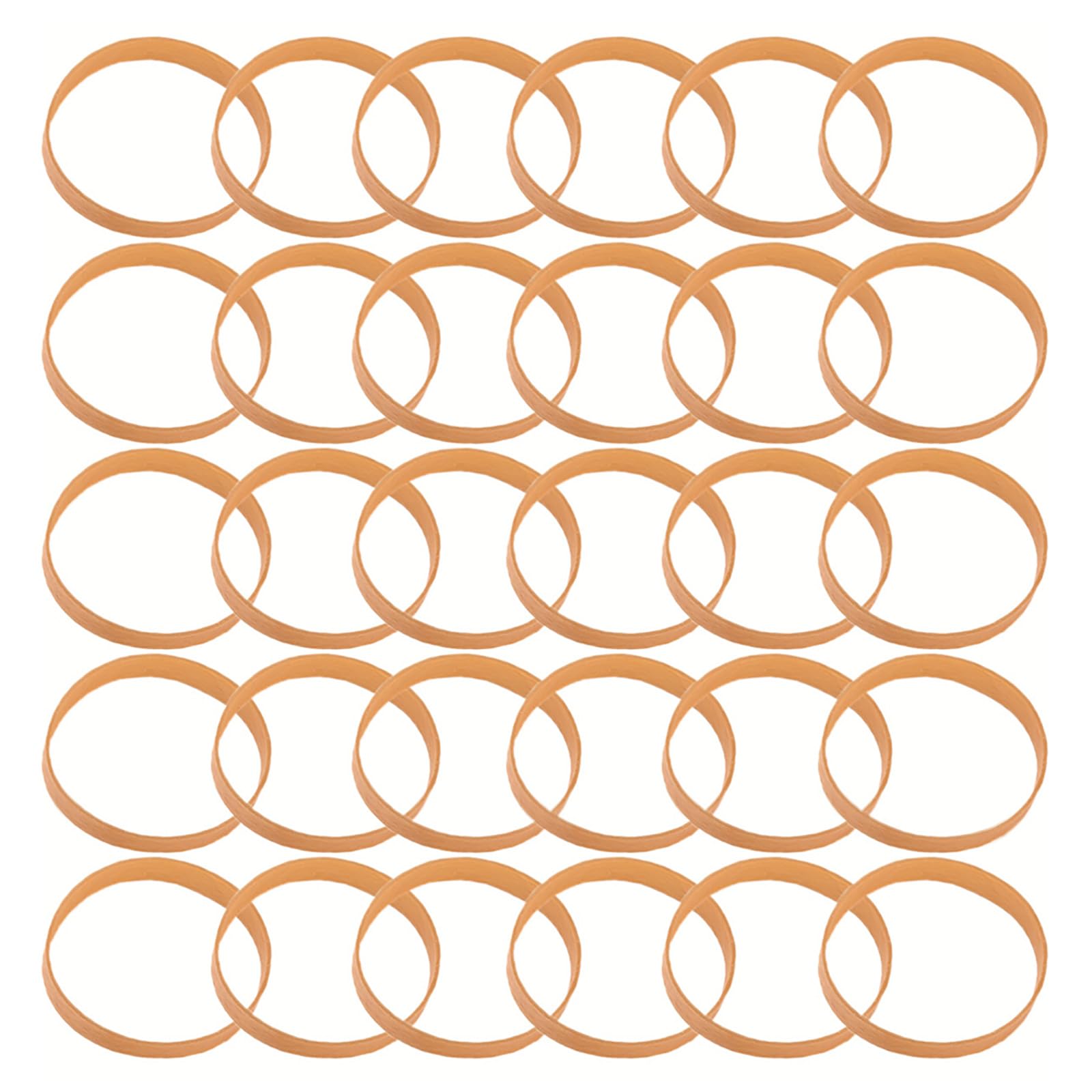 Set of 30 Elastic Ski Binding Brake Retainers Straps Pack of 30 Rubber Bands for Secure Snowboard Fixation