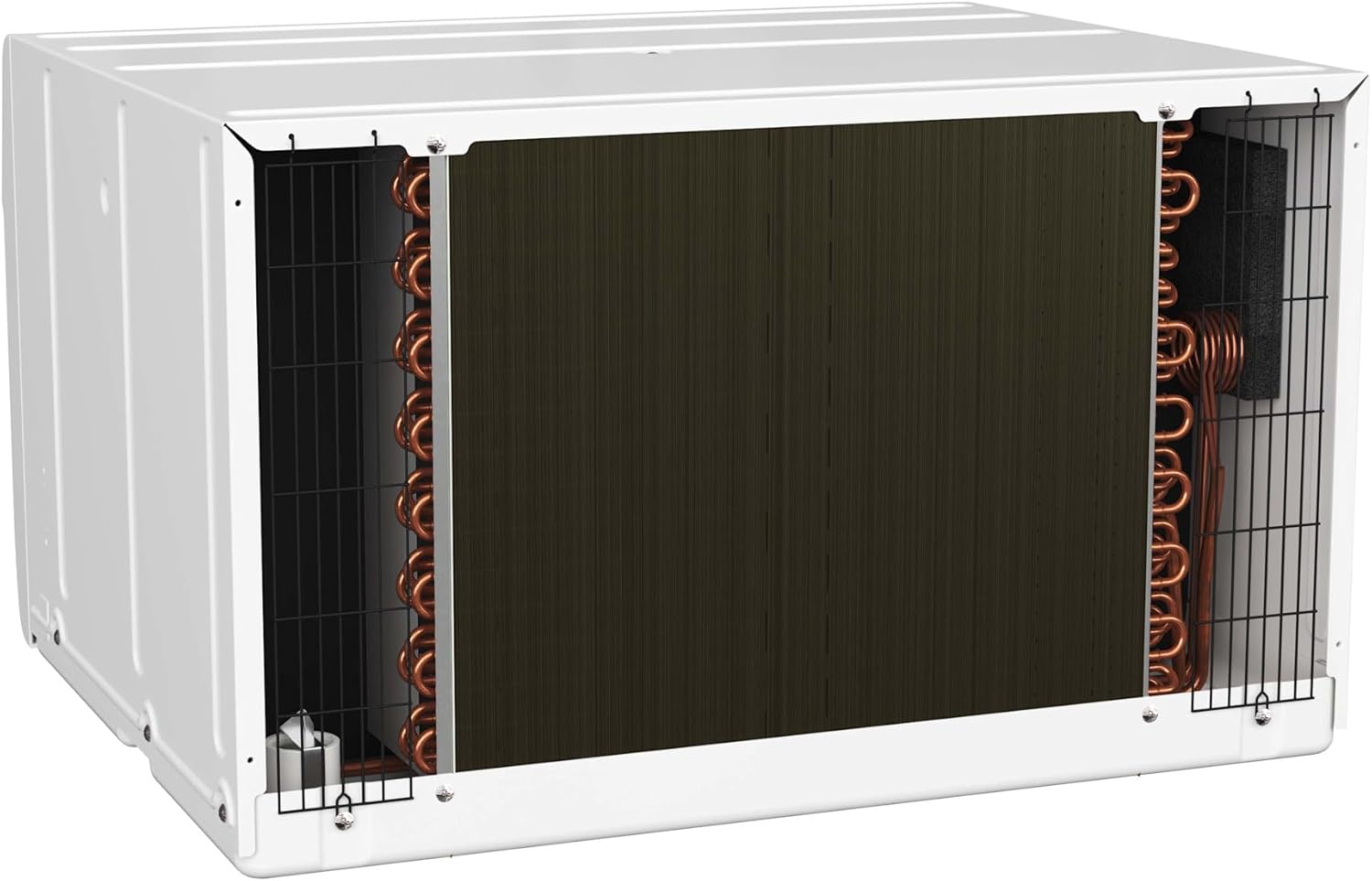 Durastar DRTAC122XNA1SLV 12,000 BTU 208 / 230V Through the Wall Air Conditioner and Wall Sleeve - White