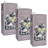Rishi Tea London Fog Latte - Organic Black Tea Concentrate with Bergamot, Easy-to-Serve Hot or Iced Earl Grey Mix - 32 fl oz Carton, 8 Servings (Pack of 3)
