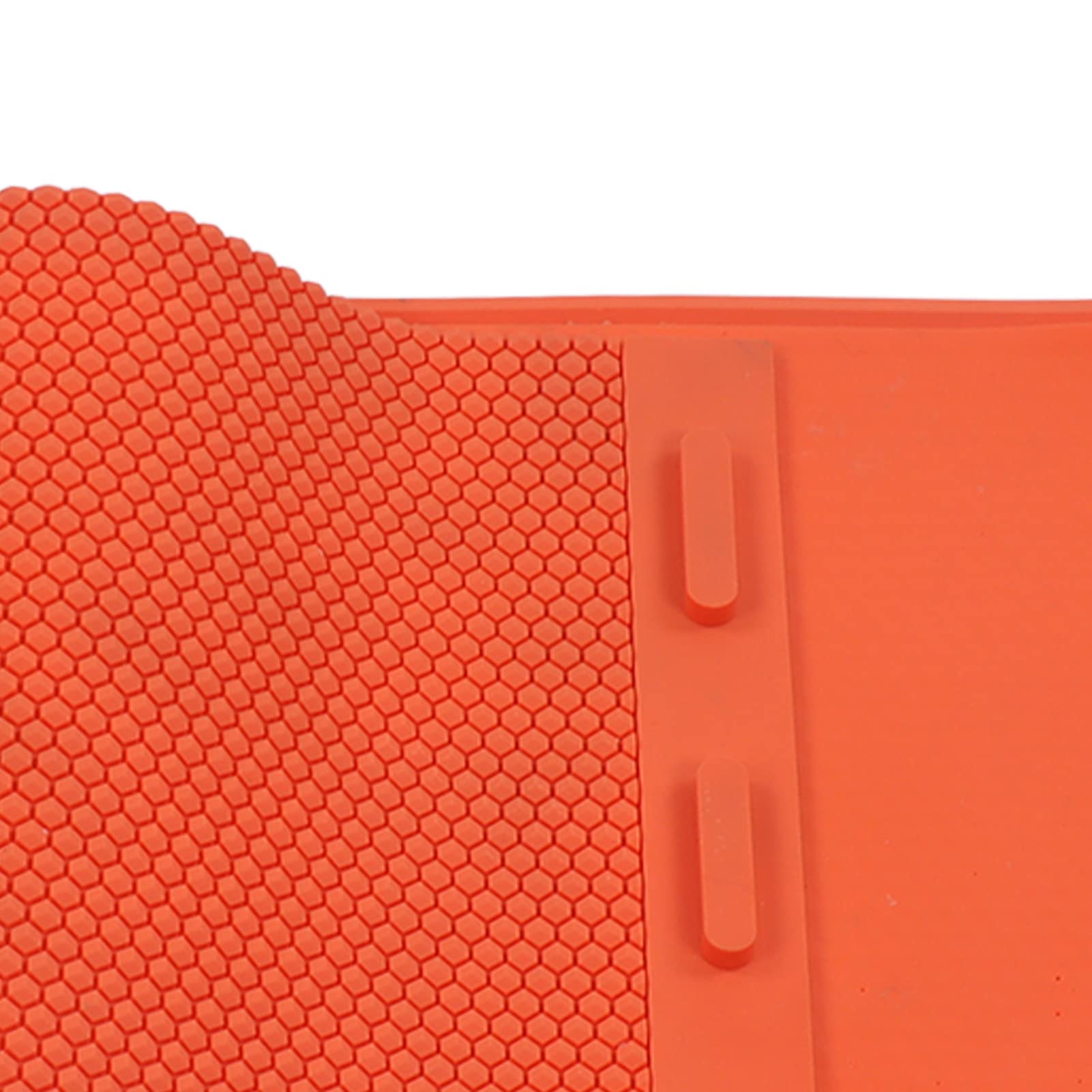 Stampo per Fogli di Cera D'api da 2 Pezzi, Stampo per Fogli di Base per Alveare in Silicone - Fogli a Nido D'ape per Stampi - Stampo per Stampa di Cera D'api - Forniture per L'apicoltura, Arancione