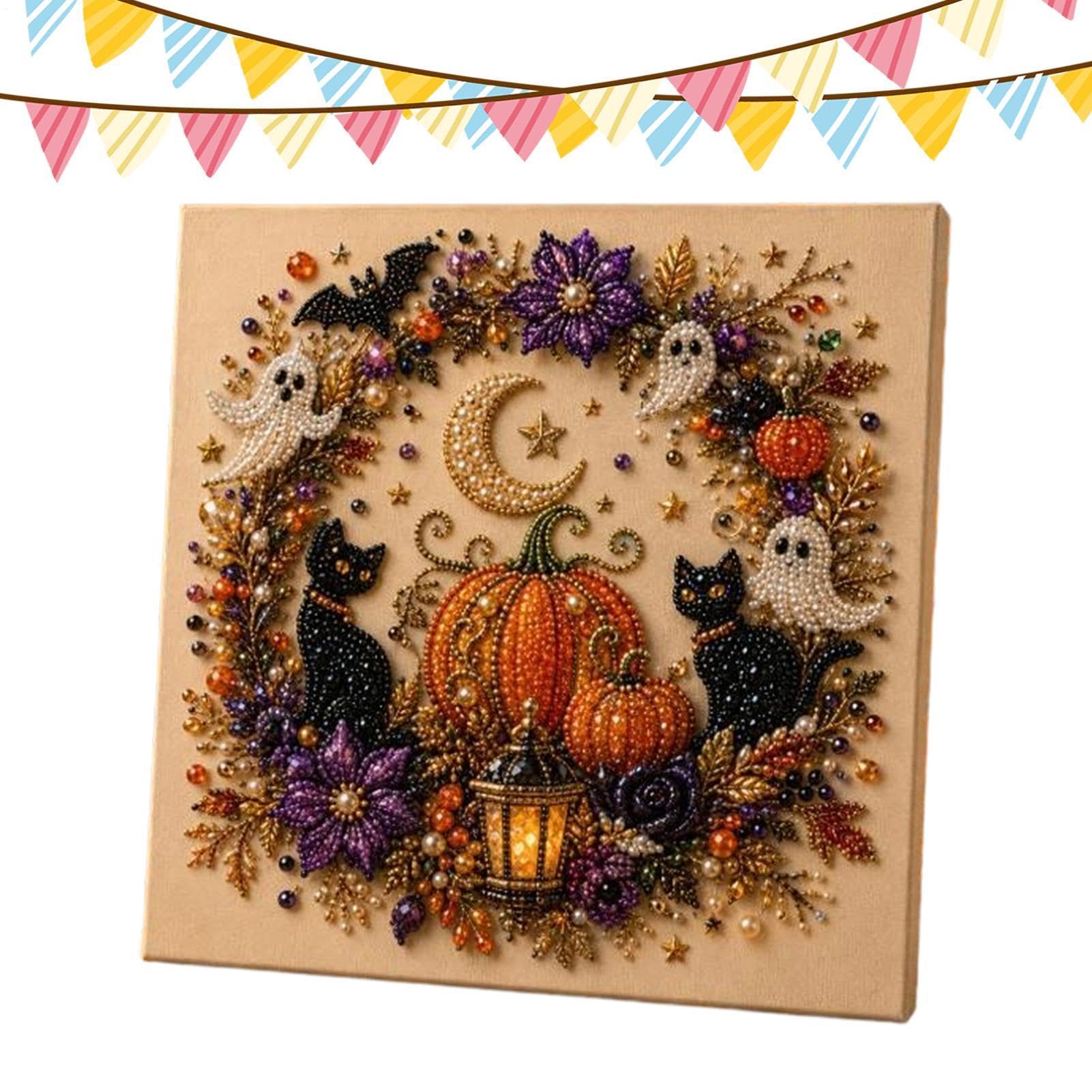 Arte con perlas de fantasma lindo, el regalo de manualidades para adolescentes 8