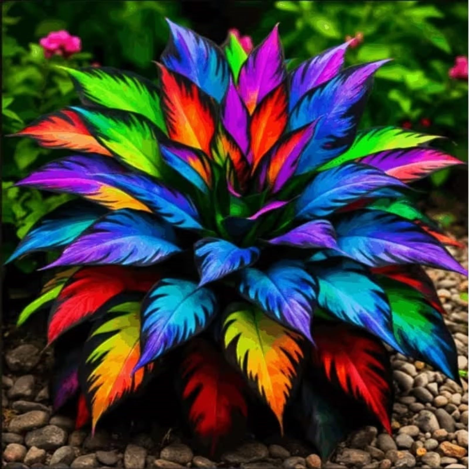 Hosta Plants Rainbow Hosta Bulbs-Perfect for The Garden Hostas Plants-Landscaping-Excellent Displays-4bulbs-d