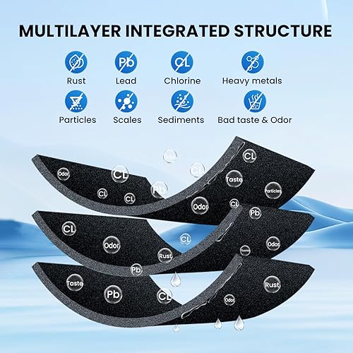 Miniatura 7 de GOLDEN ICEPURE 4396508 Filtro de agua para refrigerador, repuesto para filtro EveryDrop 5, 4396510, EDR5RXD1, Whirlpool 4396508, 4396510, 4392857,