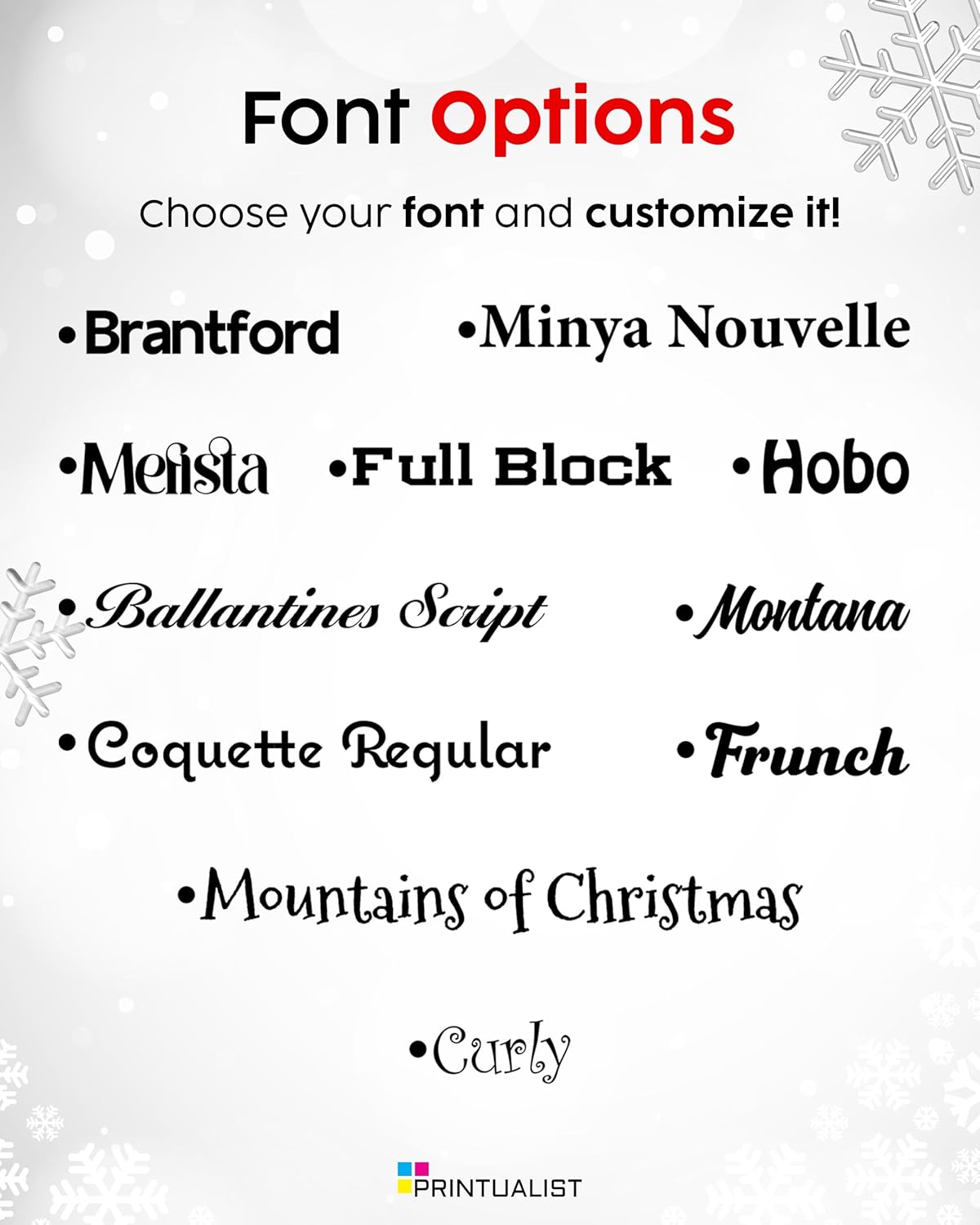 Printualist Personalized Drawstring Christmas Santa Sack, 3 Pack, Beige, Green or Red - Add Your Name - Custom Embroidered Santa Sack Canvas Stocking Bags for Kids, Family