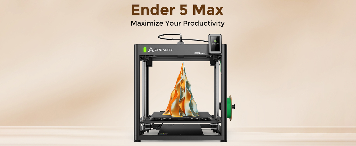 Creality Ender-5 Max 3D Printer,400x400x400mm Large Build Volume