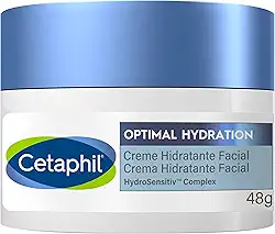 Cetaphil Optimal Hydration Creme Hidratante Facial Com Ácido Hialurônico 48g